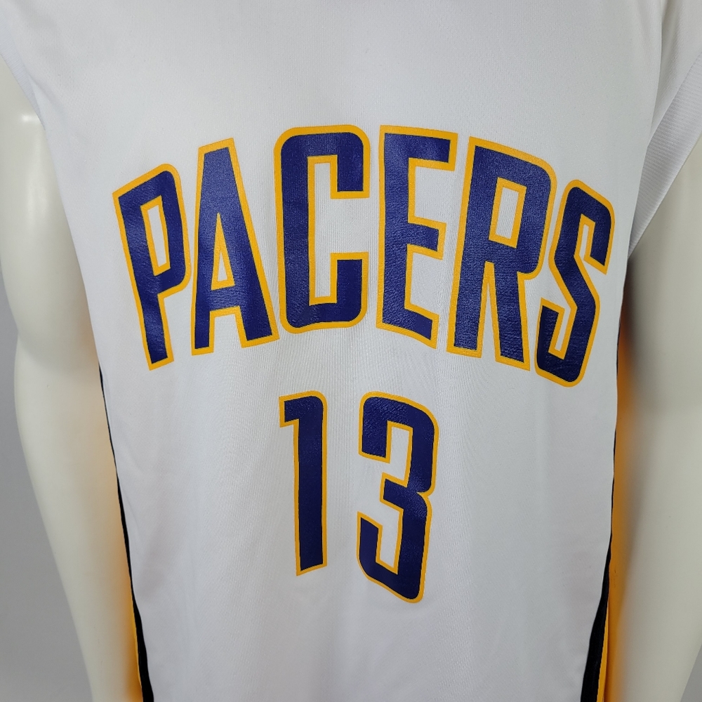 Adidas Indiana pacers Paul George  #13 basketball jersey mens size Large - Picture 5 of 9